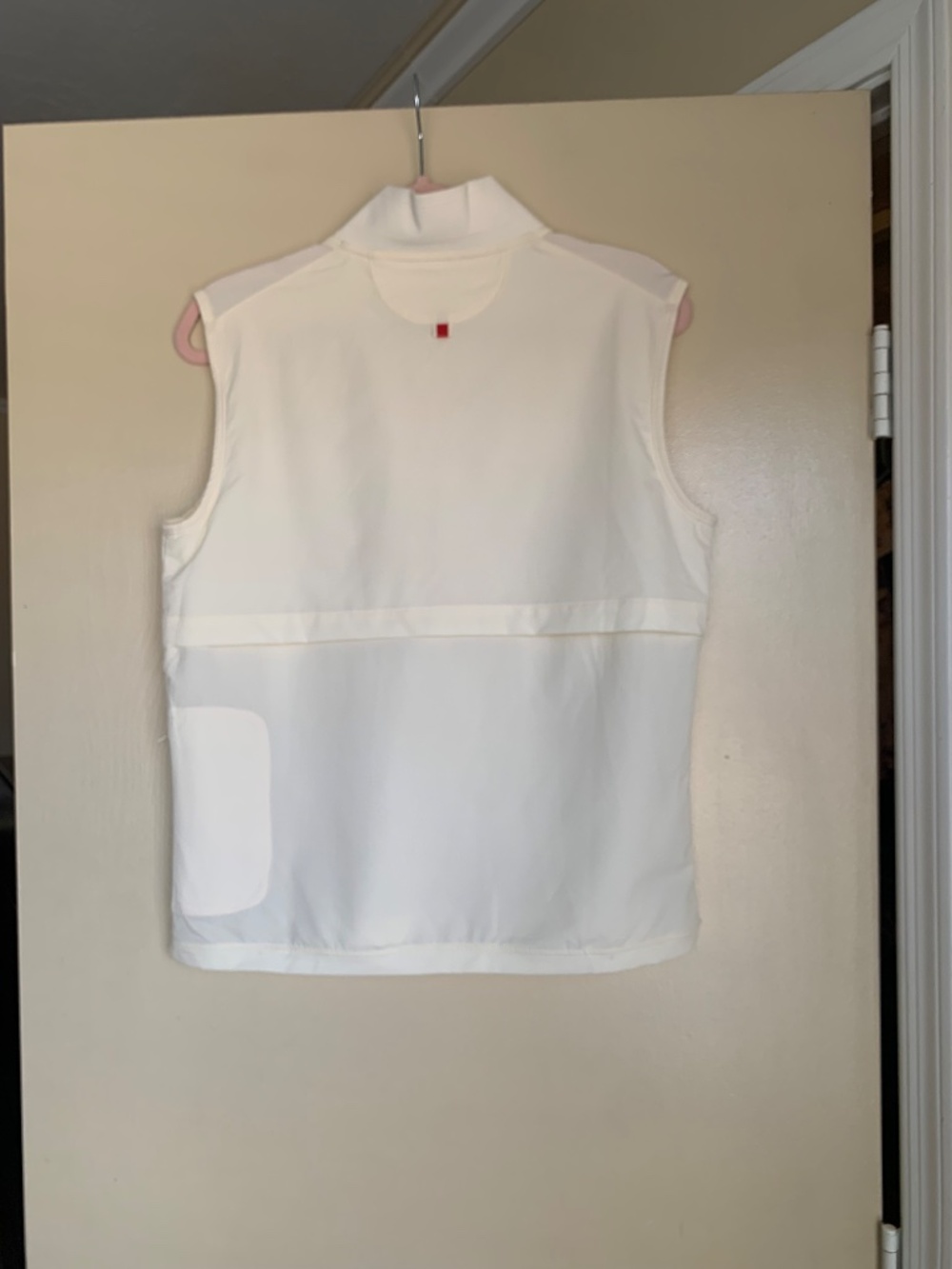 Tracksmith Ivory Beige 1/2 Zip Vest Harbor Shell Top Sz.S Running Athletic Shirt - Picture 13 of 16